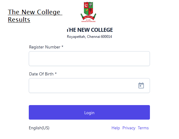 The New College Results