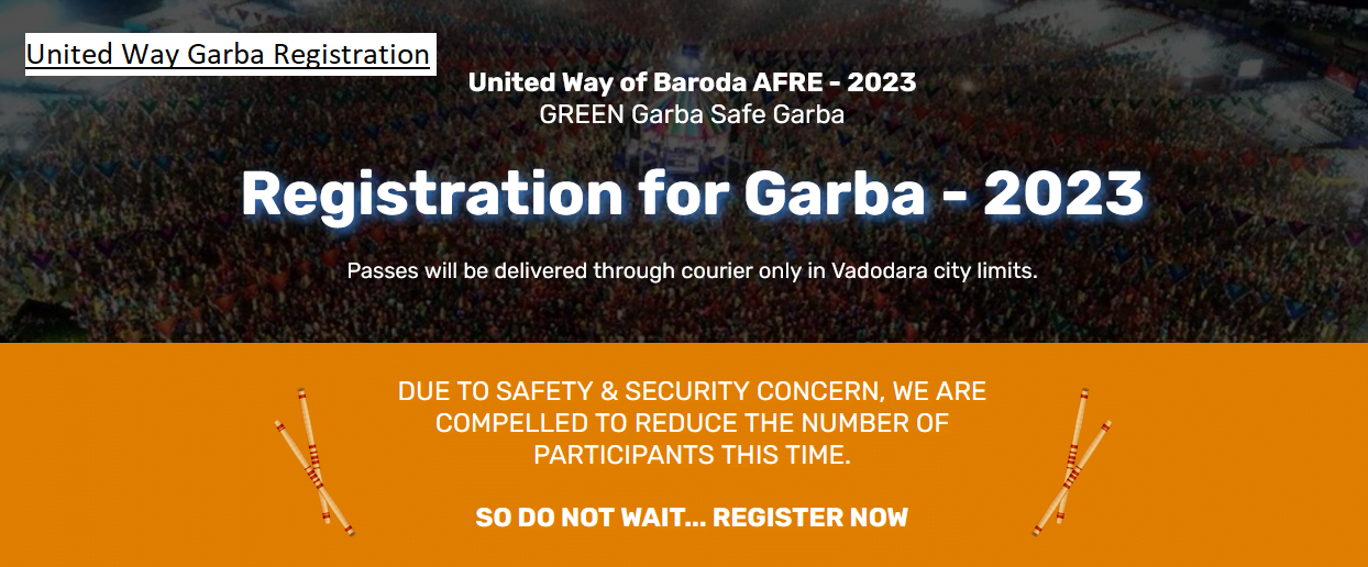 United Way Garba 2024 Notification Carlyn Stephi