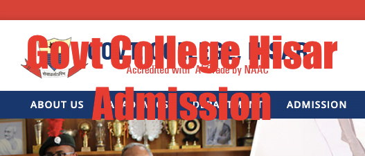 Govt College Hisar Merit List 2023 Check Now!!