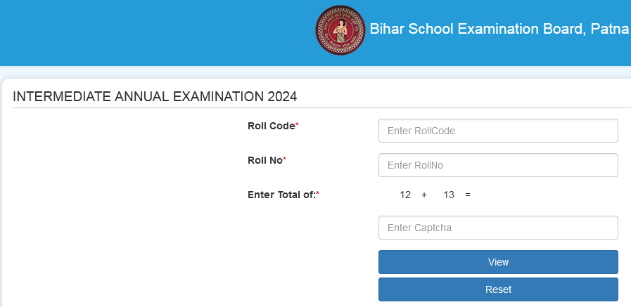 BSEB Class 12th Revaluation Fee 2024 
