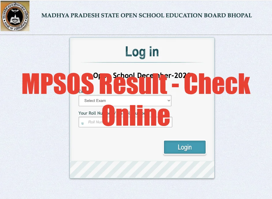 mpsos result 2024 check online now mpsos.nic.in