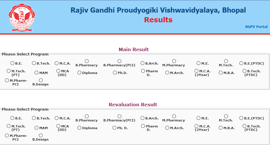 RGPV Revaluation Result 2024 Download UG & PG Rechecking Marksheet {Out}