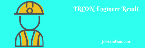 IRCON Engineer Result 2020 download now