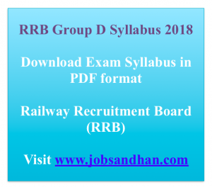 rrb group d syllabus 2023 download pdf english hind language exam pattern selection process indian railway recruitment board