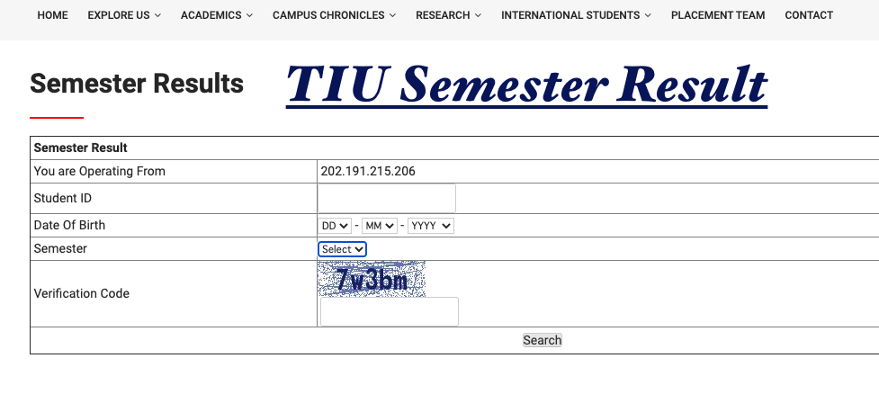 tiu result 2023 - check online technoindiauniversity.ac.in semester exam result techno india university