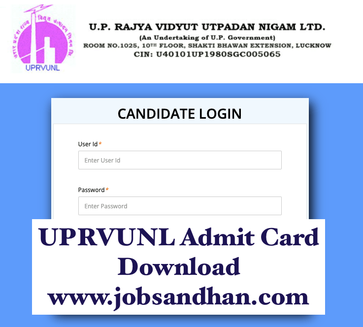 UPRVUNL Technician Admit Card 2024 TG2 AE Exam Date